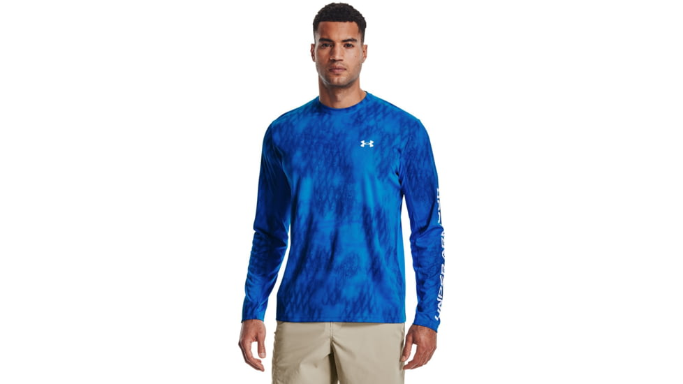 Under Armour Ua Iso-chill Shrbrk Camo Long Sleeve Shirt - 1361268436LG