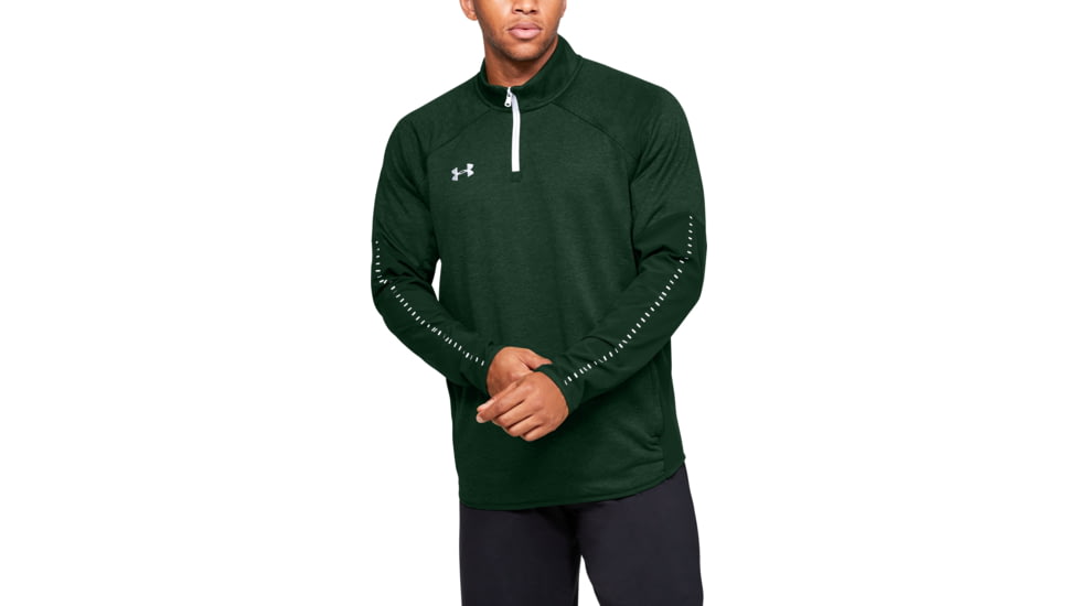 Under Armour Ua Qualifier Hybrid 1/4 Zip, Forest Green - 13272053012X