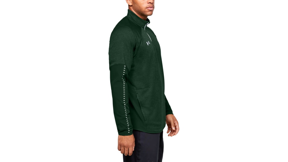 Under Armour Ua Qualifier Hybrid 1/4 Zip, Forest Green - 13272053012X
