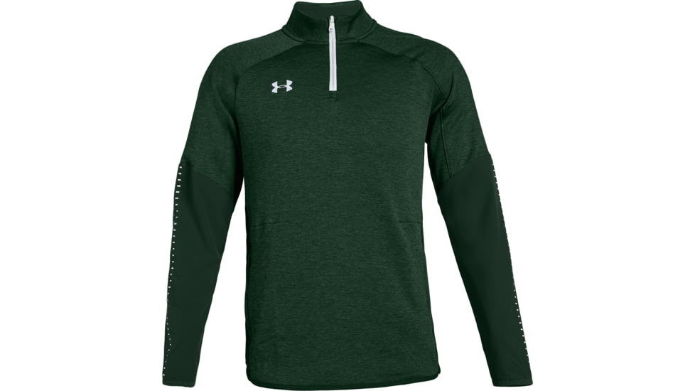 Under Armour Ua Qualifier Hybrid 1/4 Zip, Forest Green - 13272053012X