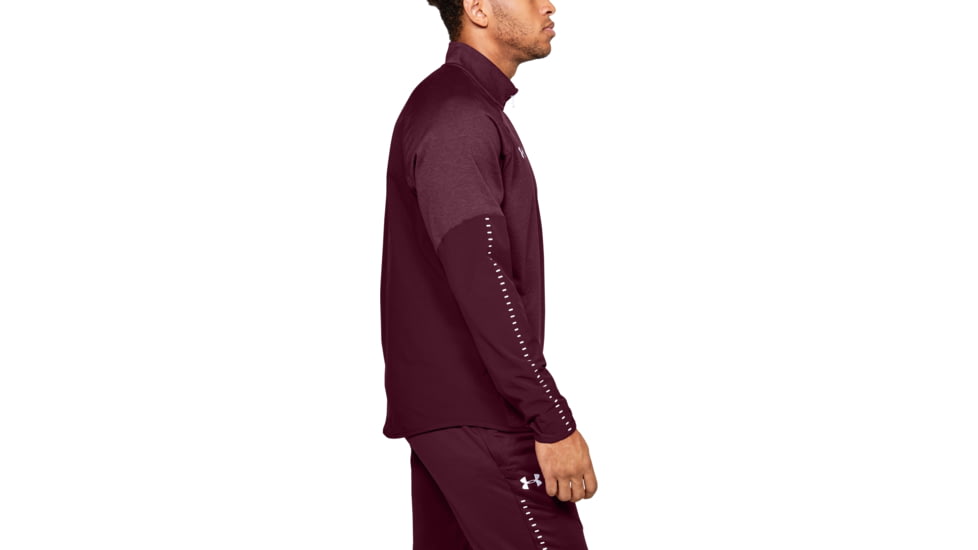 Under Armour Ua Qualifier Hybrid 1/4 Zip, Maroon - 13272056092X