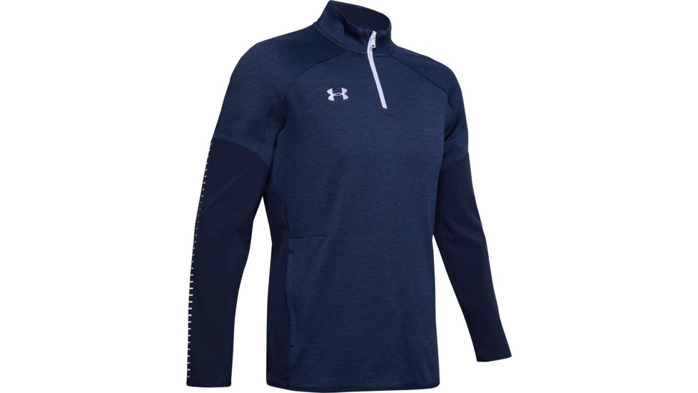 Under Armour Ua Qualifier Hybrid 1/4 Zip, Midnight Navy - 13272054103X