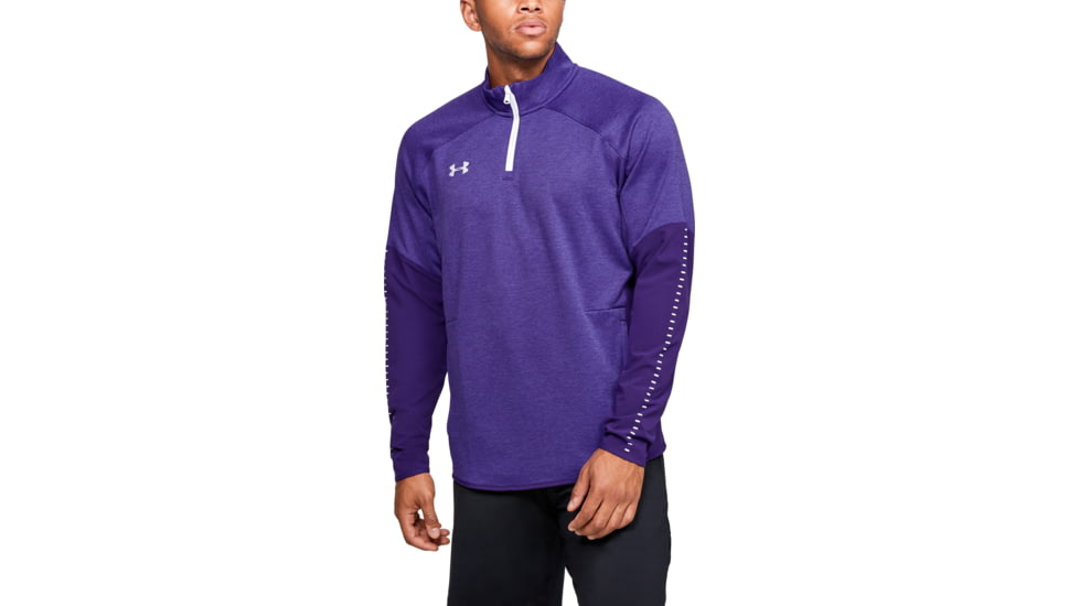 Under Armour Ua Qualifier Hybrid 1/4 Zip, Purple - 13272055002X