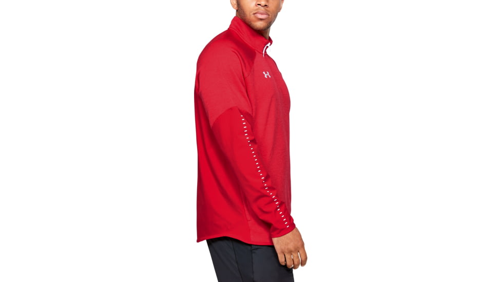 Under Armour Ua Qualifier Hybrid 1/4 Zip, Red - 13272056002X