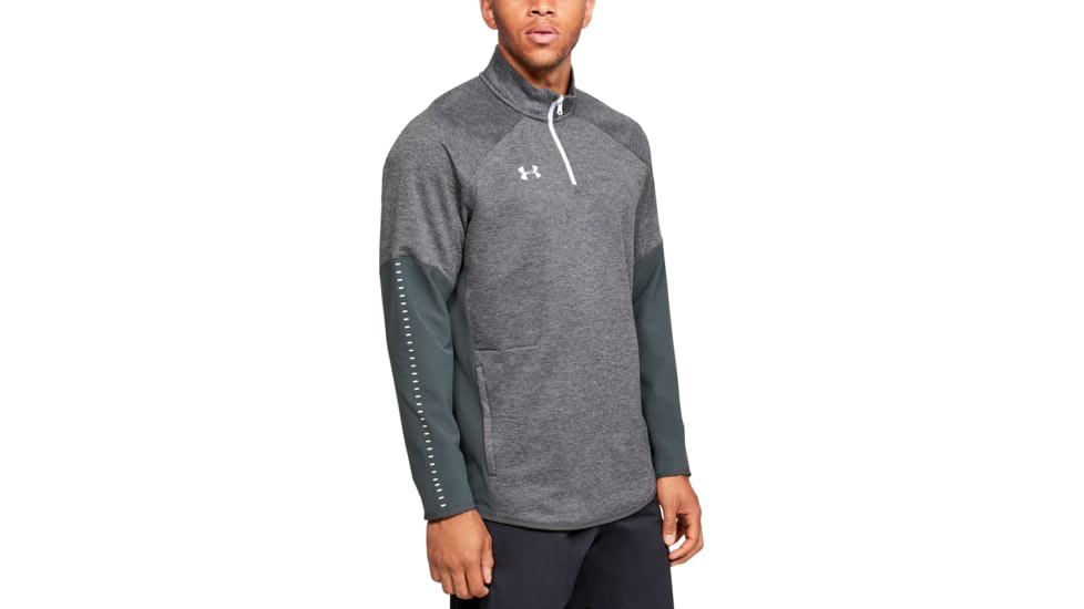 Under Armour Ua Qualifier Hybrid 1/4 Zip, Stealth Gray - 13272050082X