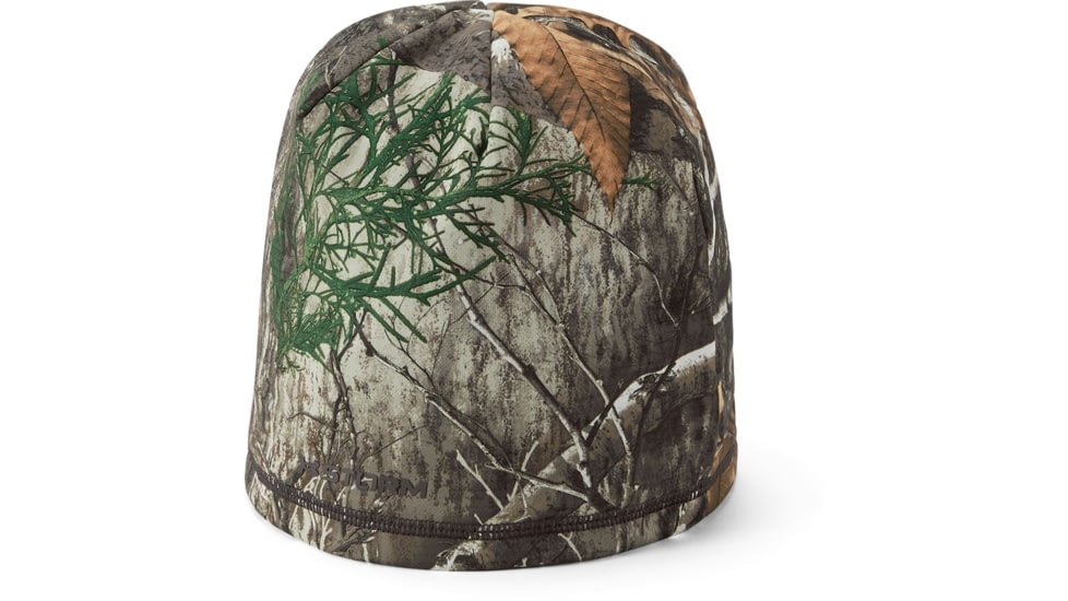 Under Armour UA Scent Control Storm Fleece Beanie - Mens, RealTree Edge, One Size Fits All, 1300466991OSFA