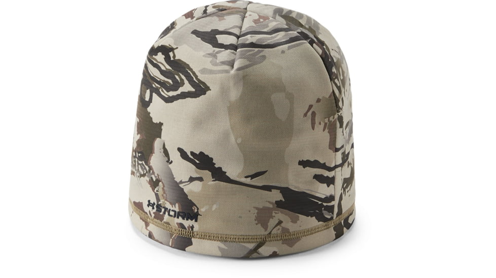 Under Armour UA Scent Control Storm Fleece Beanie - Mens, UA Barren Camo AFS, One Size Fits All, 1300466999OSFA
