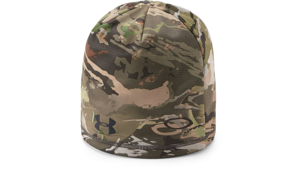 Under Armour UA Scent Control Storm Fleece Beanie - Mens, UA Forest Camo, One Size Fits All, 1300466940OSFA