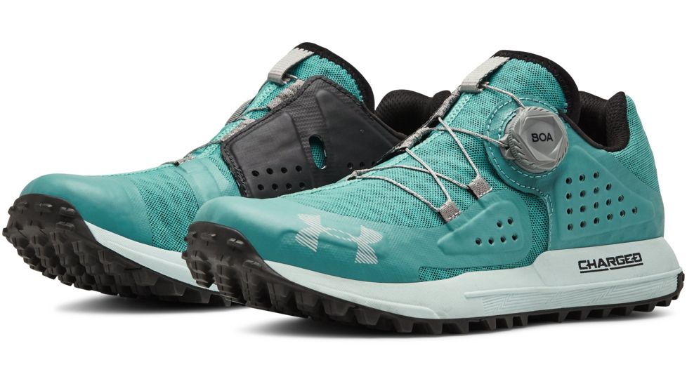Under Armour UA Syncline Fishing Shoes - Women's, 7, Azure Teal/Fuse Teal/Mod Gray, 3021374-300-7