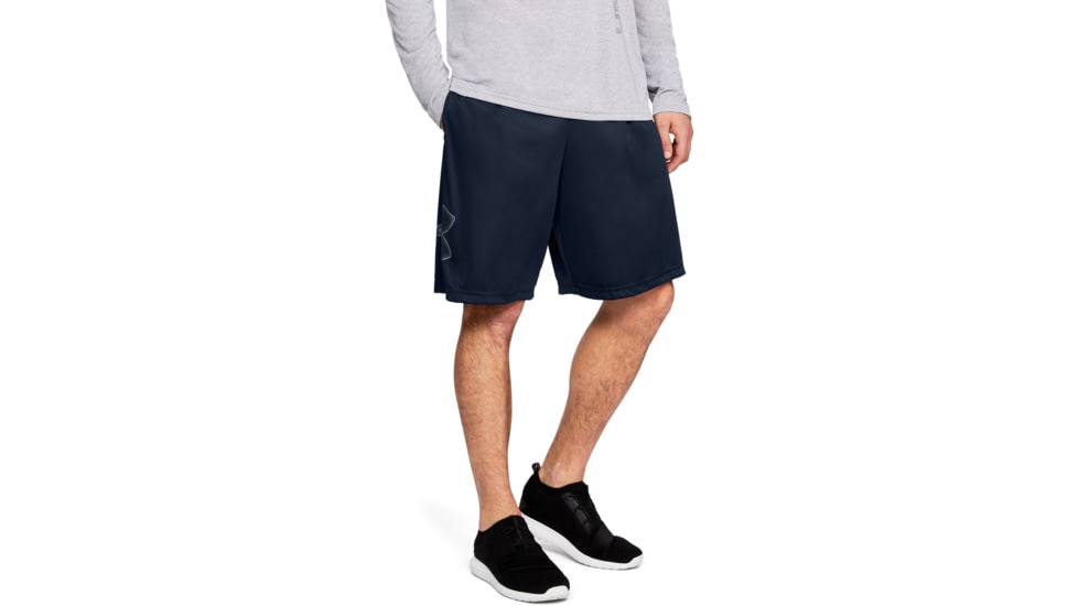 Under Armour UA Tech Graphic Shorts - Mens, Medium, Academy, 1306443409MD