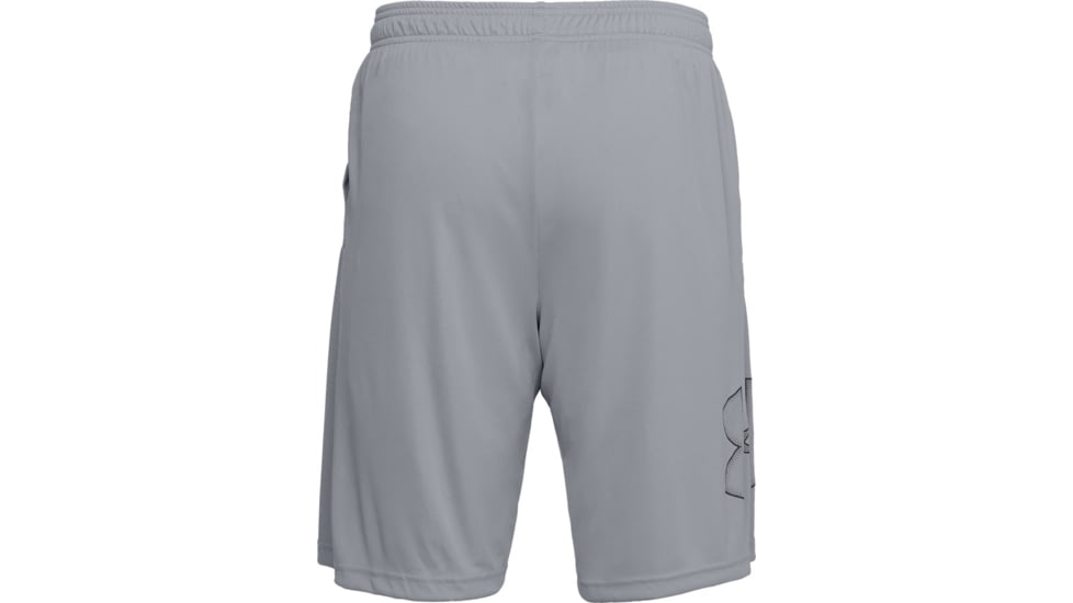 Under Armour UA Tech Graphic Shorts - Mens, Medium, Steel, 1306443035MD