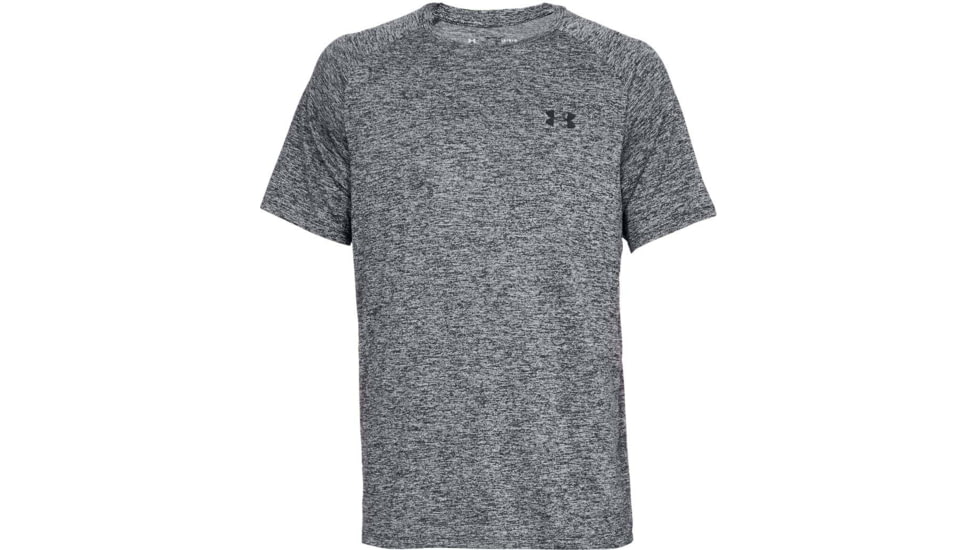 Under Armour UA Tech Short Sleeve Tee 2.0 - Mens, Black/White, 4X-Large, 13264130024X