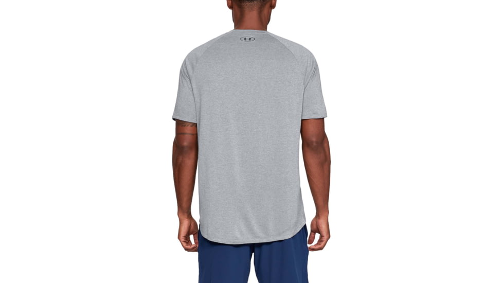 Under Armour UA Tech Short Sleeve Tee 2.0 - Mens, Steel Light Heather, 5X-Large, 13264130365X