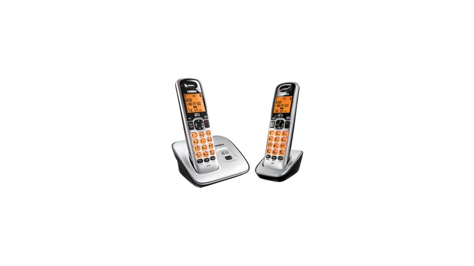 Uniden D1660 Series DECT 6.0 Cordless Phone w/ 1 Extra Handset D1660-2