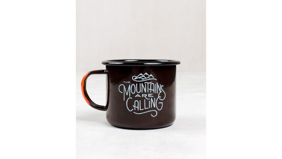 United By Blue And I Must Go Enamel Steel Mug 22Oz, Brown, 22oz, 503-0005-1539