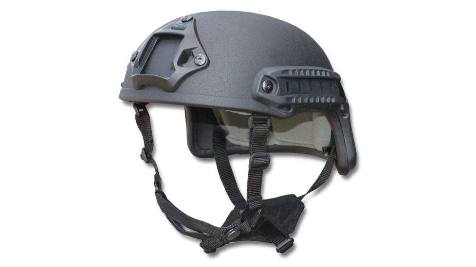 United Shield Spec Ops Delta Gen II Mid Cut Tactical Helmet, Black, Medium, DMCG2BHM