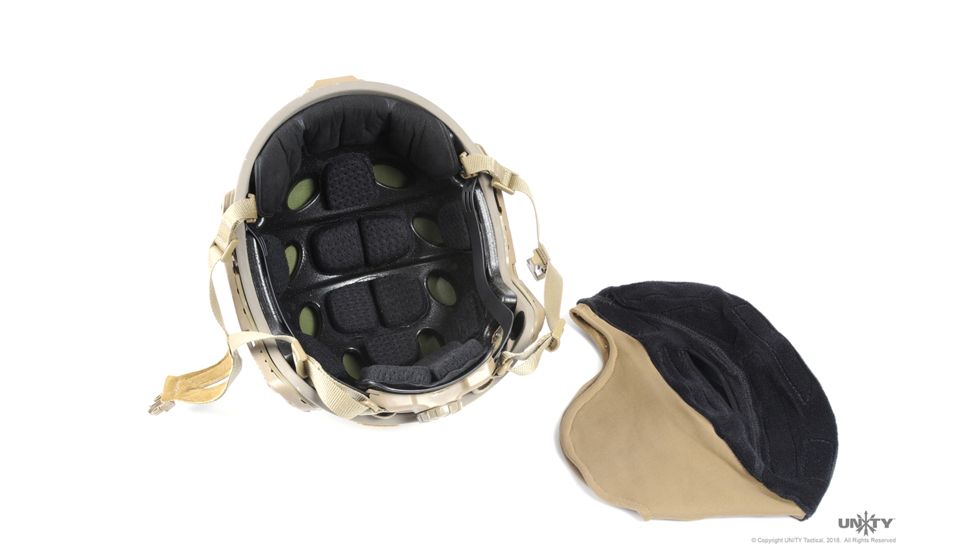 Unity Tactical Cold Weather Helmet Liner, FDE, CL-CWL-T