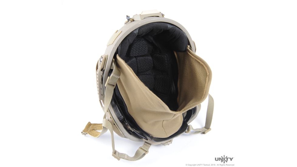 Unity Tactical Cold Weather Helmet Liner, FDE, CL-CWL-T