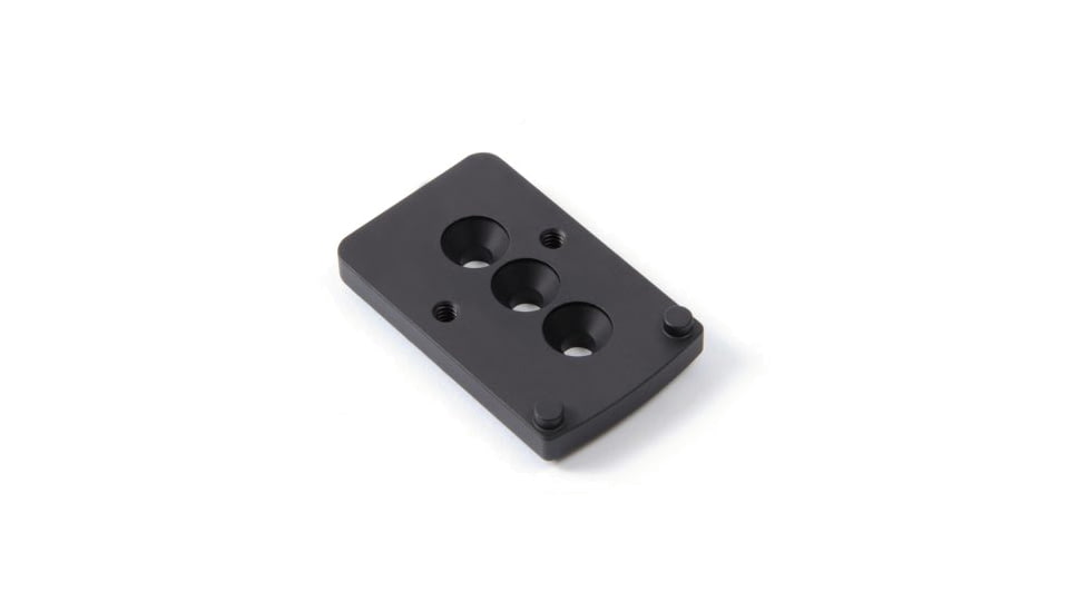 Unity Tactical LPVO Offset Optic Adapter Plate, RMR/SRO, Black, FST-SOPR