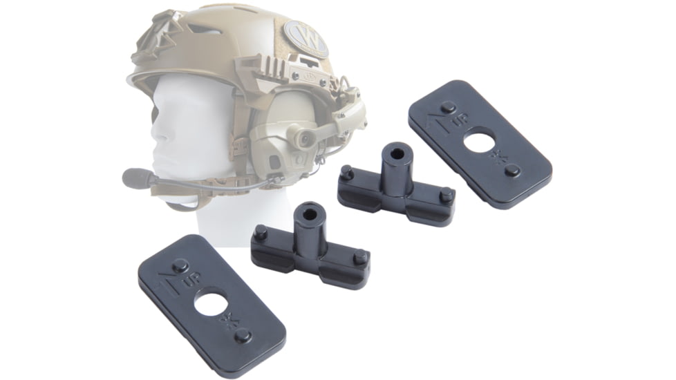 Unity Tactical Platform Adapter, EXFIL Rail - Team Wendy, Black, HLM-PLT