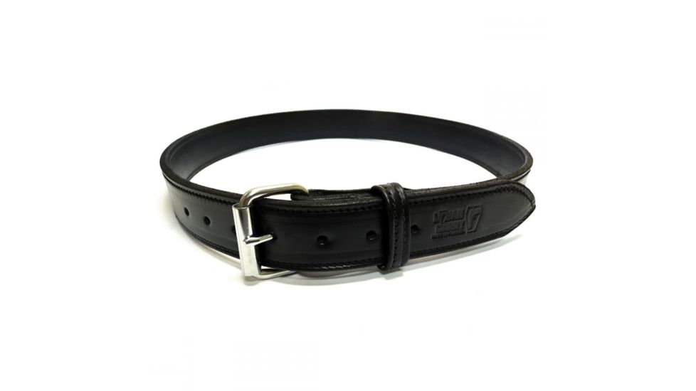 Urban Carry Heavy Duty EB Leather Gun Belt, 46in Waist, Black, 50 UC-BLT-BK-46-EngBri, EDEMO2
