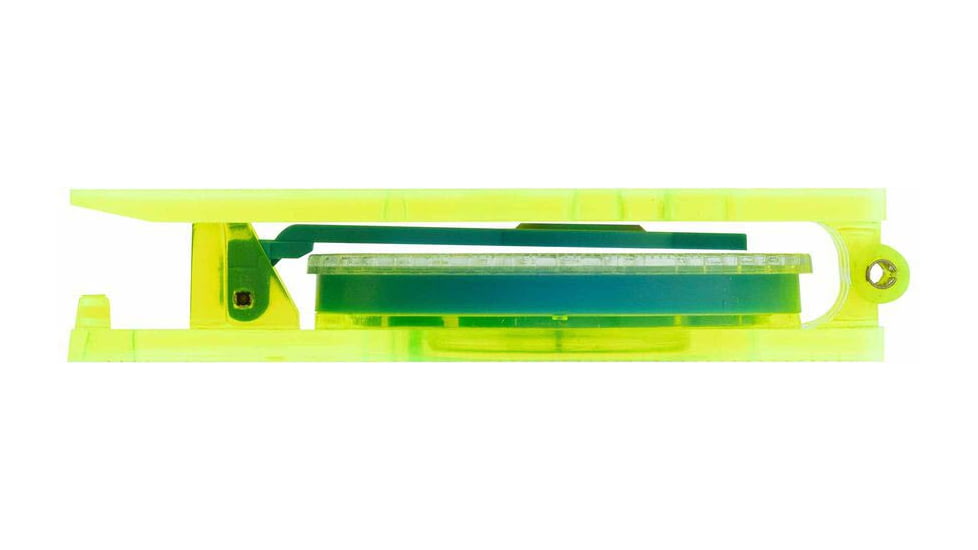 UST Hi Vis Lensatic Map Compass, Neon, 1146782
