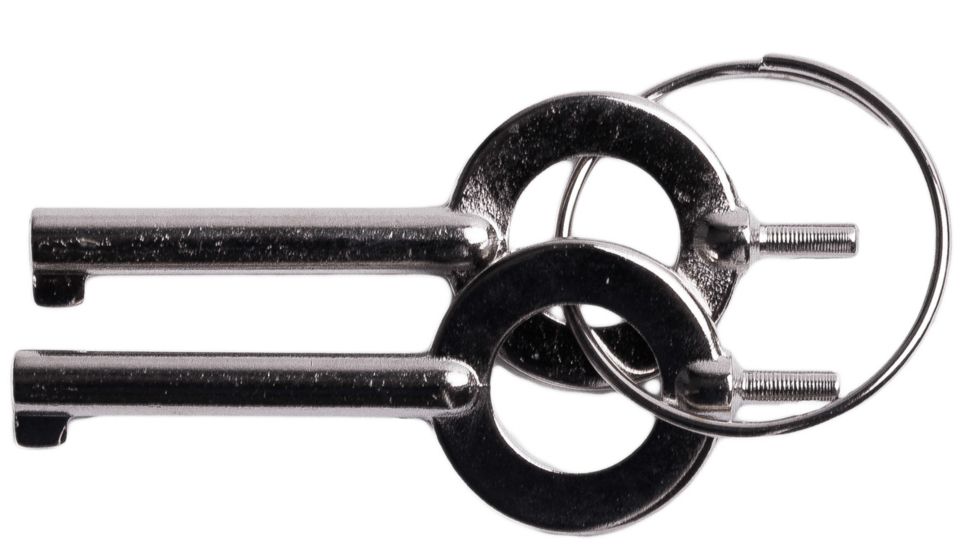UZI Handcuff Key Set Of 2 Import - UZI-KEY-PAIR