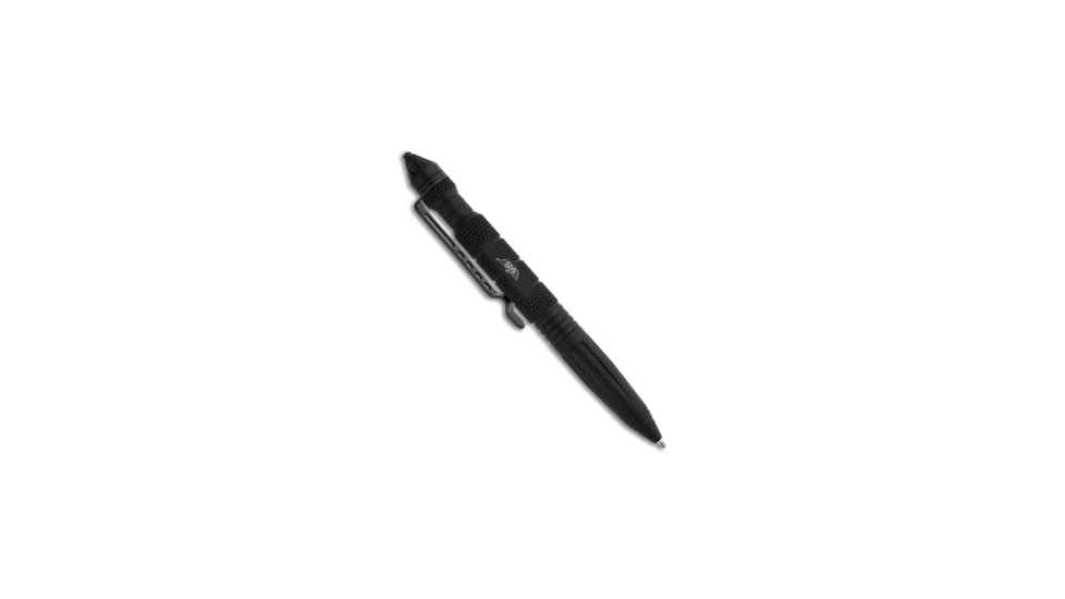 Uzi UZI Tactical Defender Pen 6 w/ Breaker Tip &amp; Hand Cuff Key Black *DISC*, Black, adult, BHQ-238273