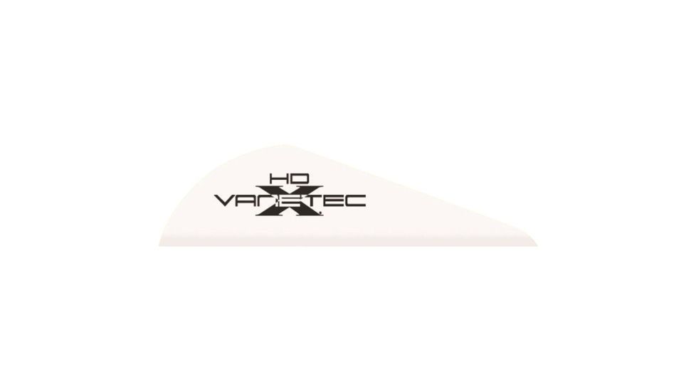 Vanetec HD Vanes 2 in, White, Pack of 100, HD20-01
