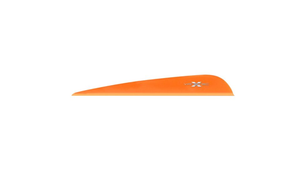 Vanetec V-Max Vane, Fluorescent Orange 4 in. 100pk 54342