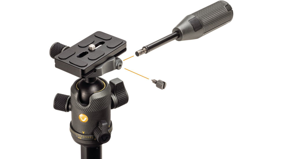 Vanguard VEO 2S AM-234TBP Monopod, Black/Gray, 65 in, VEO2SAM-234TBP