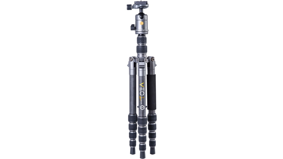 Vanguard VEO 3GO 235CB Travel Tripod, Dark Gray/Black, VEO3GO235CB