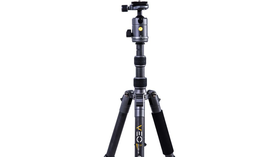 Vanguard VEO 3GO 235CB Travel Tripod, Dark Gray/Black, VEO3GO235CB