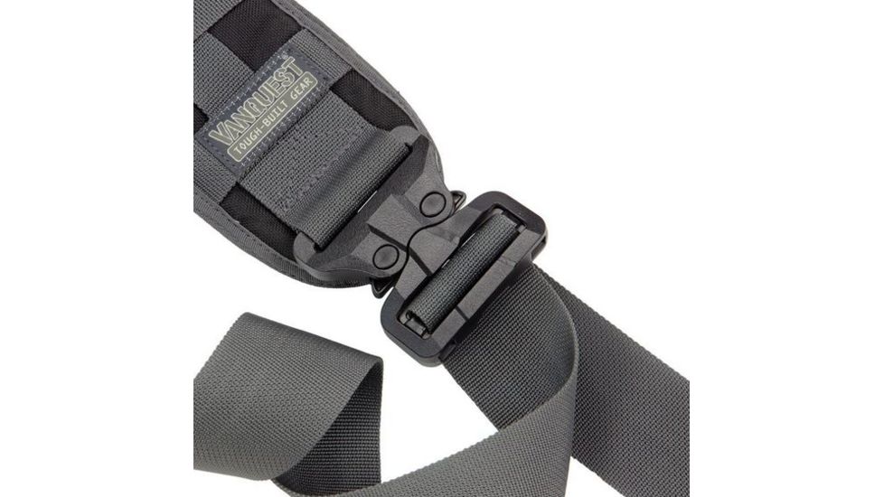 Vanquest Gear GT Cobra Sling Strap, Black/Wolf Gray Trim, Medium 018020BKWG