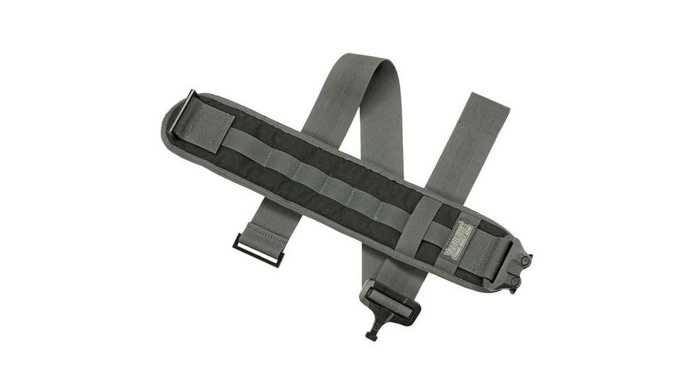 Vanquest Gear GT Cobra Sling Strap, Black/Wolf Gray Trim, Medium 018020BKWG