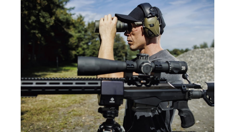 VECTRONIX SHOOTING SOLUTIONS Vector X 42 12x42mm Rangefinding Binocular, MSR-DMR Reticle, 917238-DIST