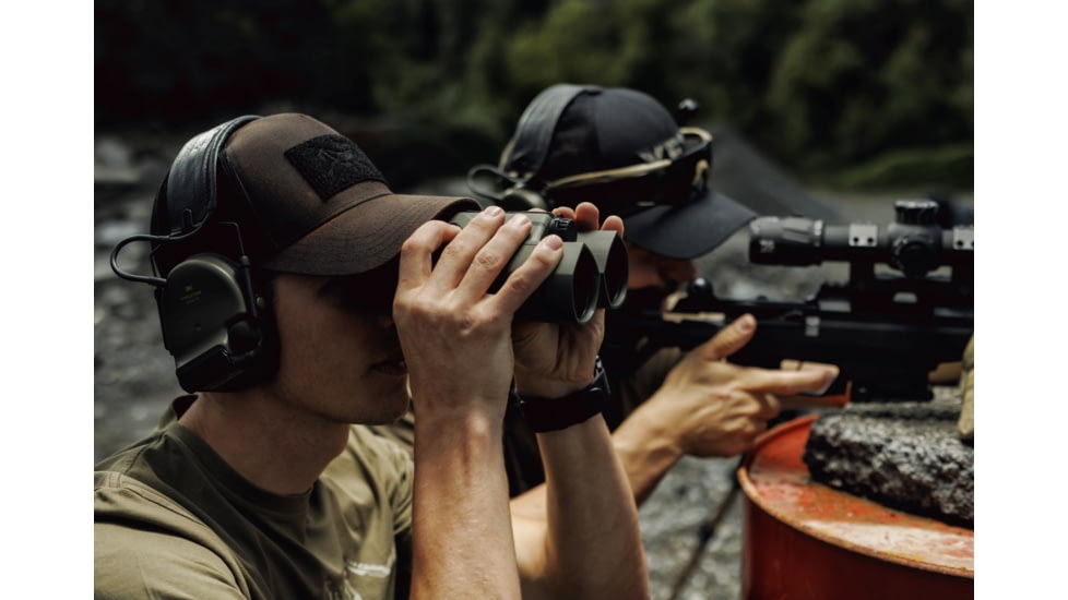 VECTRONIX SHOOTING SOLUTIONS Vector X 42 12x42mm Rangefinding Binocular, MSR-DMR Reticle, 917238-DIST
