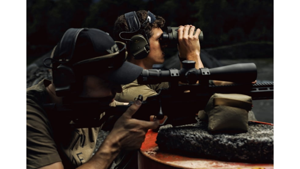 VECTRONIX SHOOTING SOLUTIONS Vector X 42 12x42mm Rangefinding Binocular, MSR-DMR Reticle, 917238-DIST
