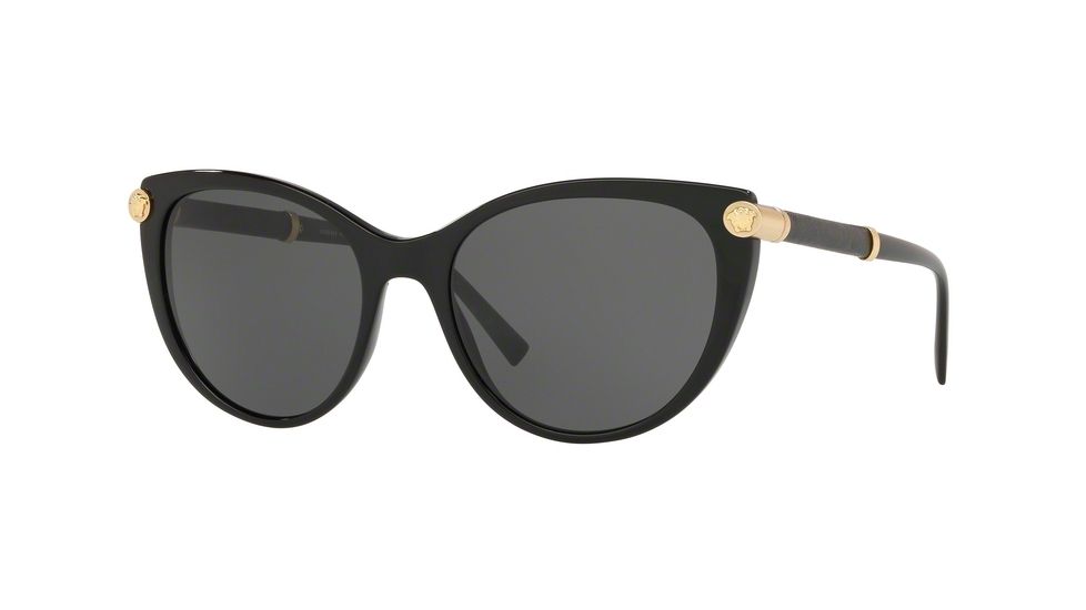 Versace V-ROCK VE4364Q Bifocal Prescription Sunglasses, 55mm, VE4364Q-GB1-87-55-BI