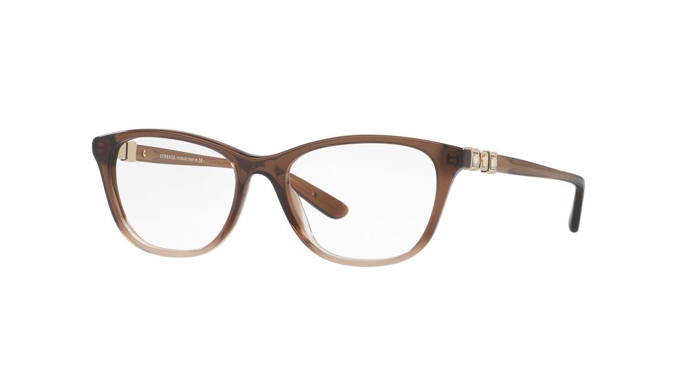 Versace VE3213B Eyeglass Frames 5165-52 - Brown Gradient Frame