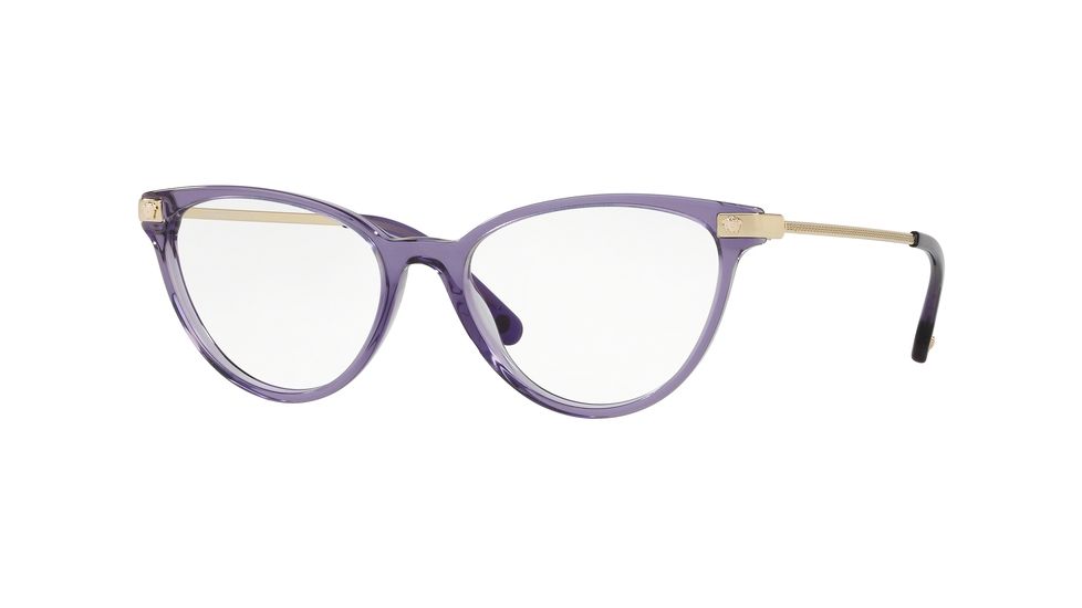 Versace VE3261 Eyeglass Frames 5160-52 - Trasparent Violet Frame
