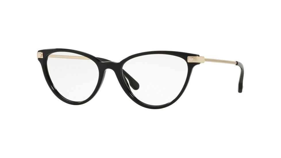 Versace VE3261 Eyeglass Frames GB1-52 - Black Frame