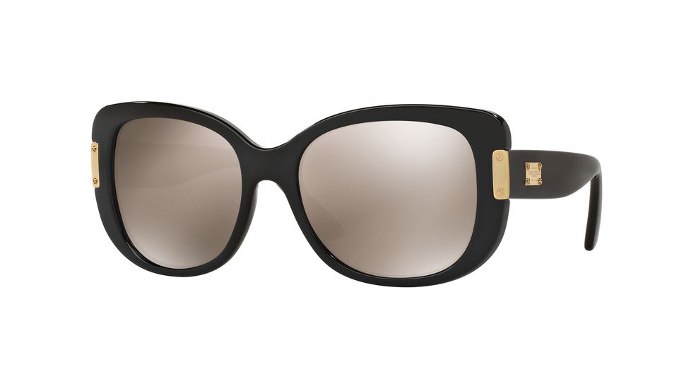 Versace VE4311 Progressive Prescription Sunglasses VE4311-GB1-5A-56 - Lens Diameter 56 mm, Frame Color Black