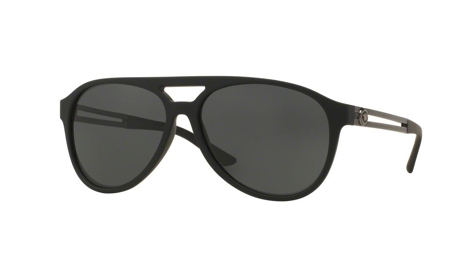 Versace VE4312 Bifocal Prescription Sunglasses VE4312-514187-60 - Lens Diameter 60 mm, Frame Color Black Rubber