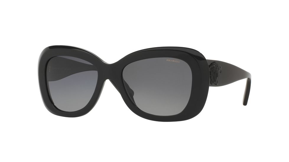 Versace VE4317 Bifocal Prescription Sunglasses VE4317-GB1-T3-54 - Lens Diameter 54 mm, Frame Color Black