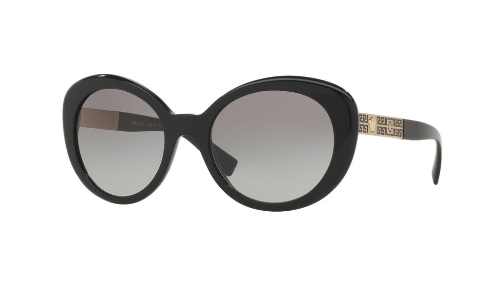 Versace VE4318A Bifocal Prescription Sunglasses VE4318A-GB1-11-55 - Lens Diameter 55 mm, Frame Color Black