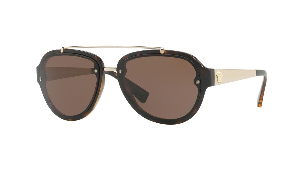 Versace VE4327 Bifocal Prescription Sunglasses VE4327-108-73-57 - Lens Diameter 57 mm, Frame Color Havana