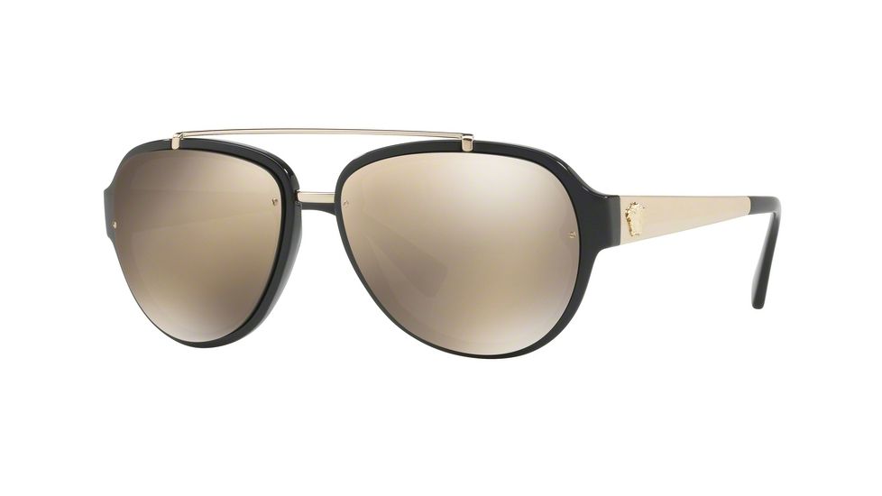 Versace VE4327 Bifocal Prescription Sunglasses VE4327-GB1-5A-57 - Lens Diameter 57 mm, Frame Color Black