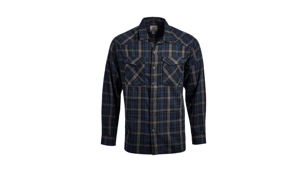 Vertx Canyon Valley Flannel - Mens, River Shade Plaid, Medium, F1 VTX1501 RVSP MEDIUM