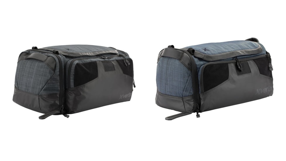 Vertx Contingency Duffel, Heather Black/Galaxy Black, Heather Navy/Galaxy Black